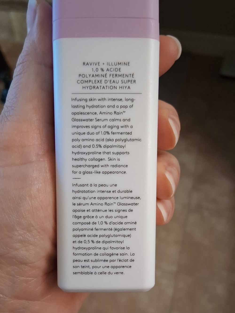 Drunk Elephant Amino Rain Glasswater Serum - Pink & White - Picture 4 of 7